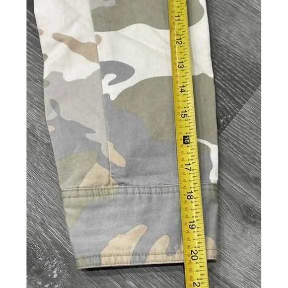 NWT Zadig & Voltaire Women's Kavy Camou Jacket camouflage Military Jacket Size L - Picture 15 of 16